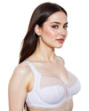 Gemm Womens Spotty Lace Underwired Bra