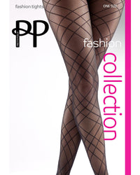 Pretty Polly Womens Ribbon Pattern Tights