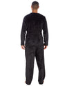 Cargo Bay Mens Polished Fleece Plain Pyjama Set