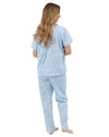 Marlon Womens Linear Floral Jersey Pyjamas