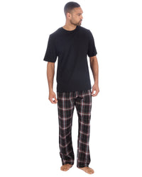 Cargo Bay Mens Short Sleeve Check Pyjamas