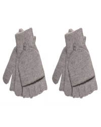 Foxbury Womens Convertible Fingerless Gloves - 2 Pack