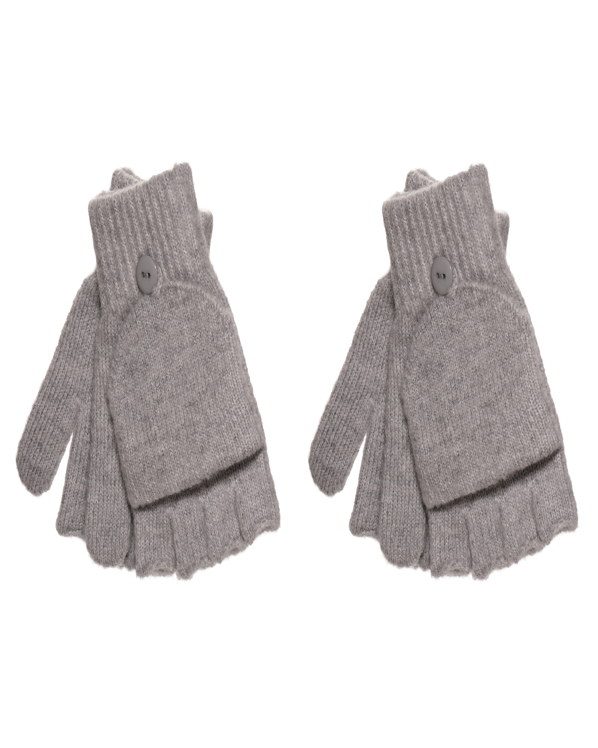 Foxbury Womens Convertible Fingerless Gloves - 2 Pack