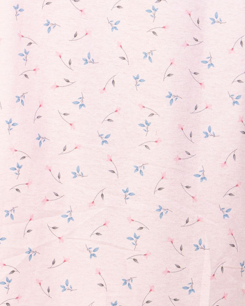 Sue Marks Womens Floral Flannel Brushed Cotton Nightie