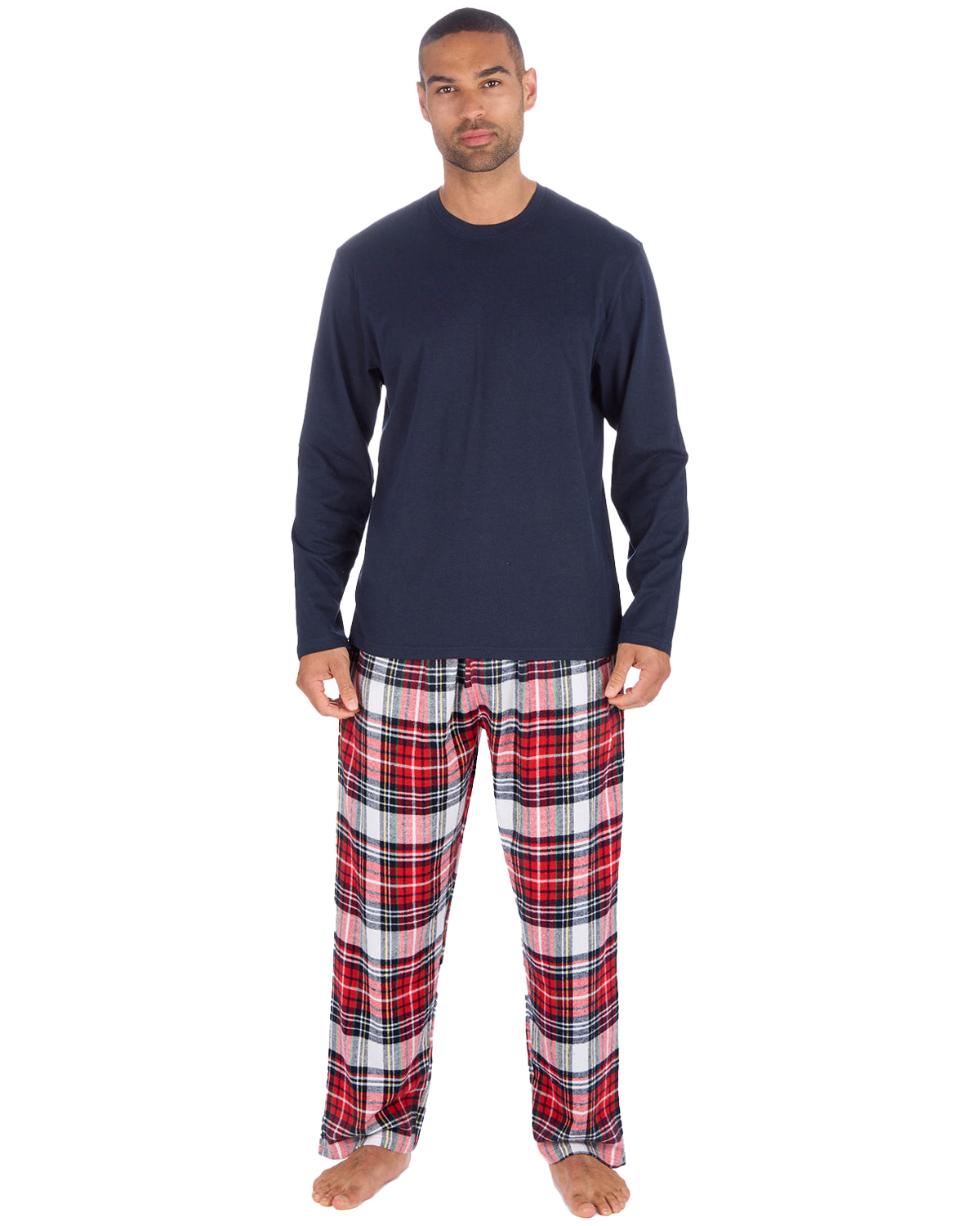 Cargo Bay Mens Flannel Lounge Set