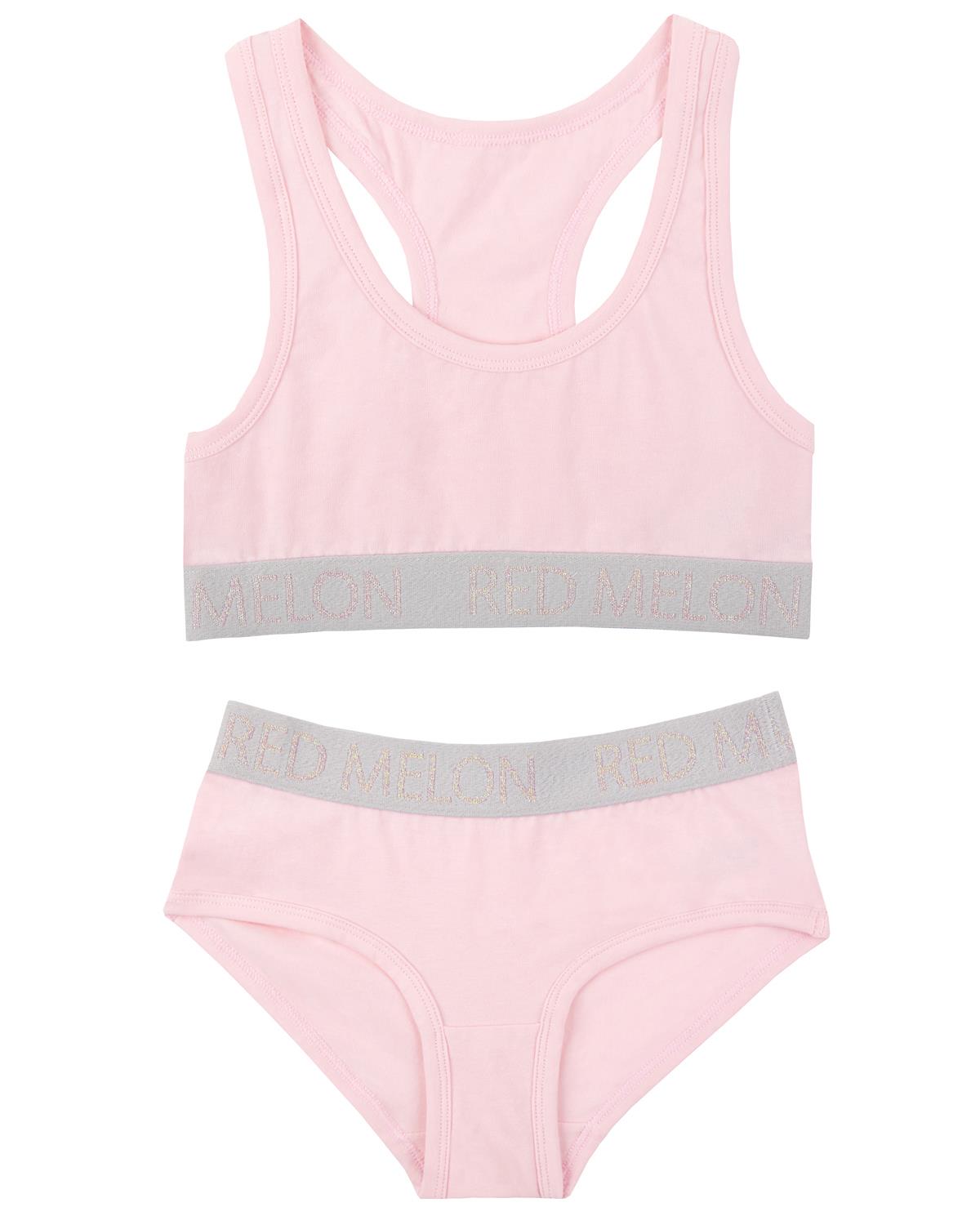 Girls Crop Top and Knicker Set