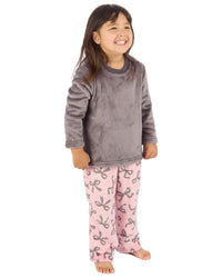 Forever Dreaming Girls Polished Fleece Pyjamas