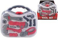 Kids Pretend Play Set Doctor Kit OR Tool Kit in Carry Case, Role Play Toy