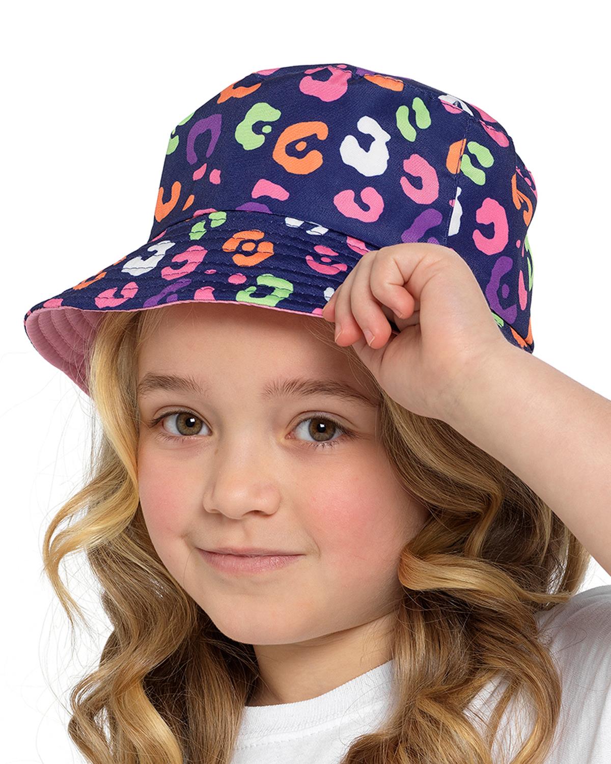 Kids Reversible Printed Bucket Hat