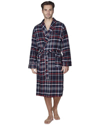 Haigman Mens Brushed Cotton Dressing Gown