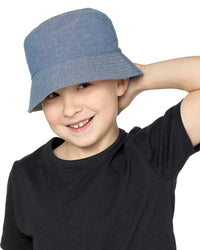 Kids Cotton Bucket Hat