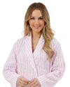 Marlon Womens Coastal Stripe Seersucker 40" Wrap