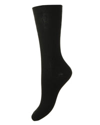 HJ Hall Womens Cotton Extra-Wide Softop Socks