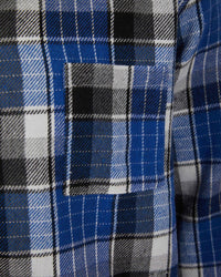 Walker Reid Mens Check Button Down Pyjamas