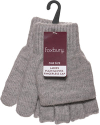 Foxbury Womens Convertible Fingerless Gloves - 2 Pack