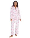 Countess Christie Womens Long Sleeve Floral Cotton Pyjamas