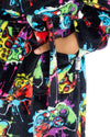 Huggable Kids Hooded Fleece Gaming Dressing Gown