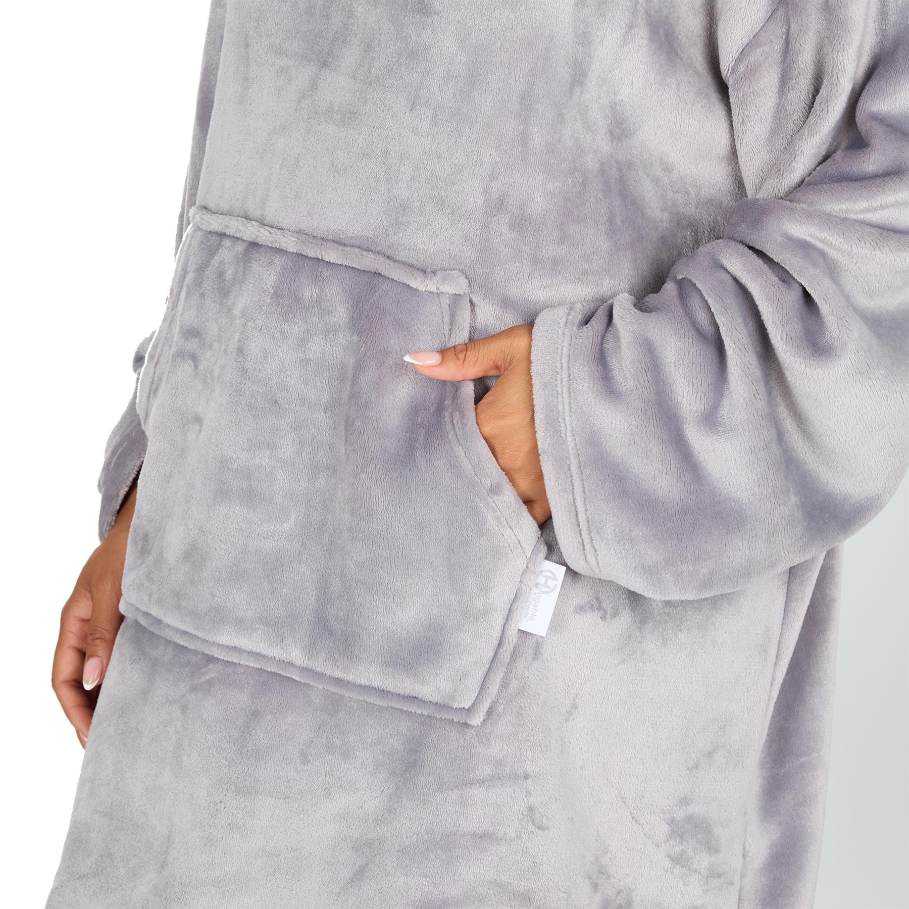 Huggable Adults Plush Fleece Oversized Snuggle Hoodie