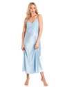 Lady Olga Womens Satin Long Nightdress