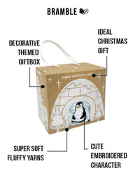 Ladies Bramble Fluffy Socks Gift Box