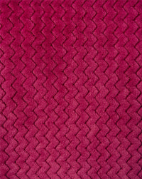Slenderella Womens 46" Chevron Embossed Fleece Hooded Dressing Gown
