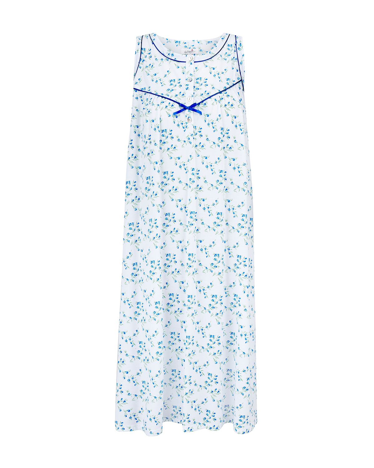 La Marquise Womens 'Moonlit Tulip' Sleeveless Nightie