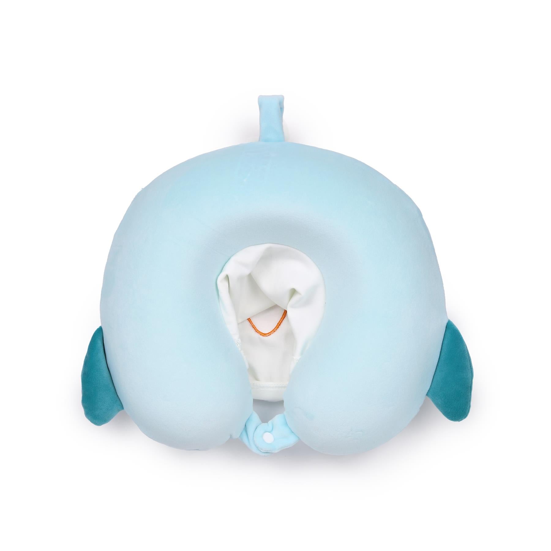 Hoodeazzz Adoramals Plush Memory Foam Travel Pillow & Hood