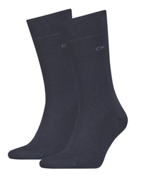 Calvin Klein Mens 2 Pack Dress Socks