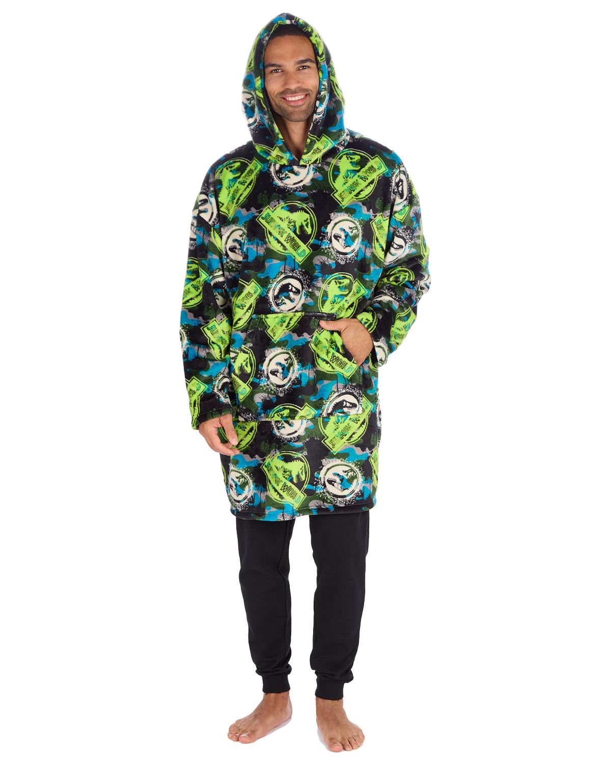 Jurassic World Matching Family Oversized Fleece Hoodie