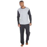 Momentii Mens Jersey Long Sleeve Pyjamas