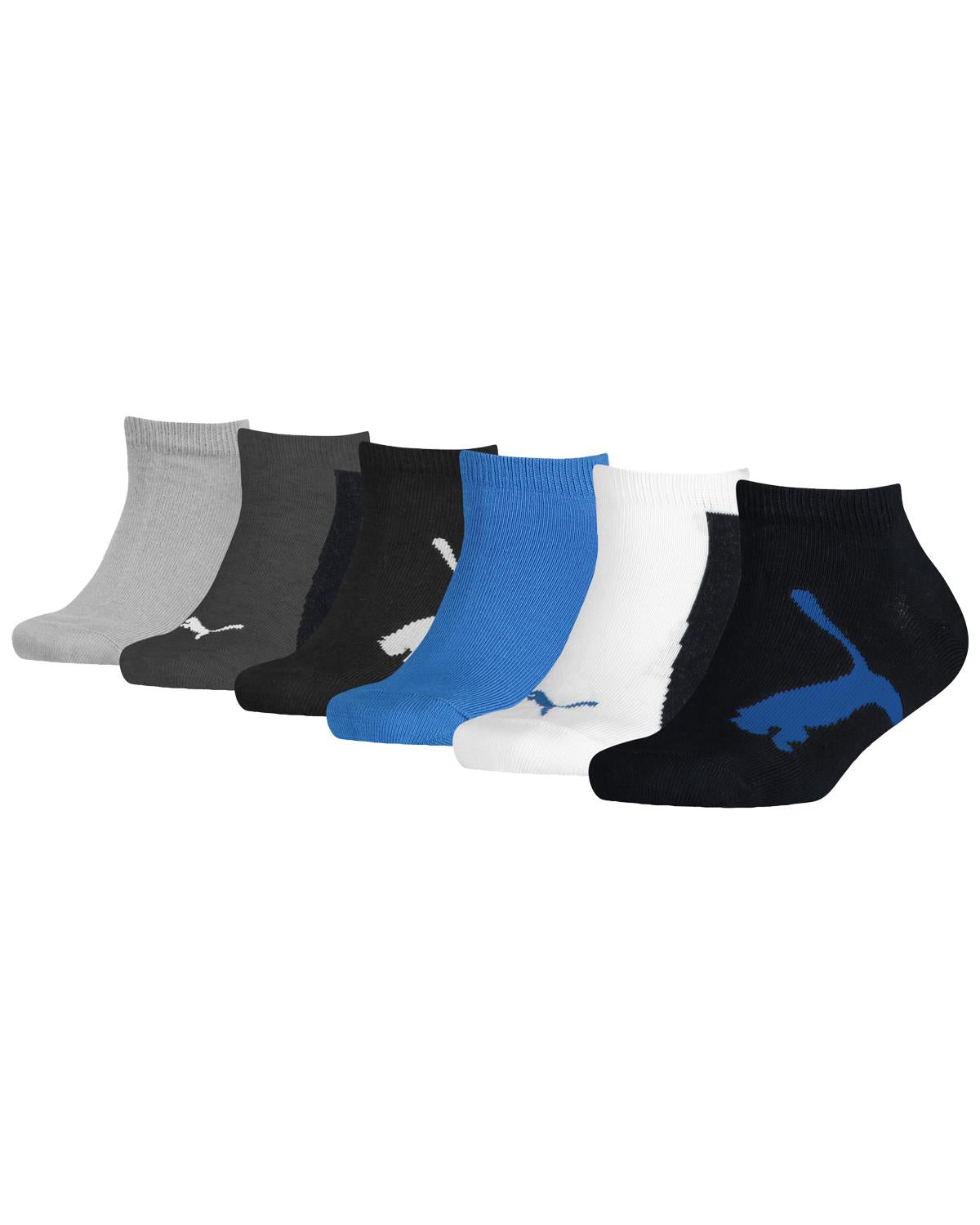 Puma 6 Pack Kids Sneaker Socks