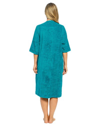 Slumber Hut Womens Zip Up Towelling Dressing Gown