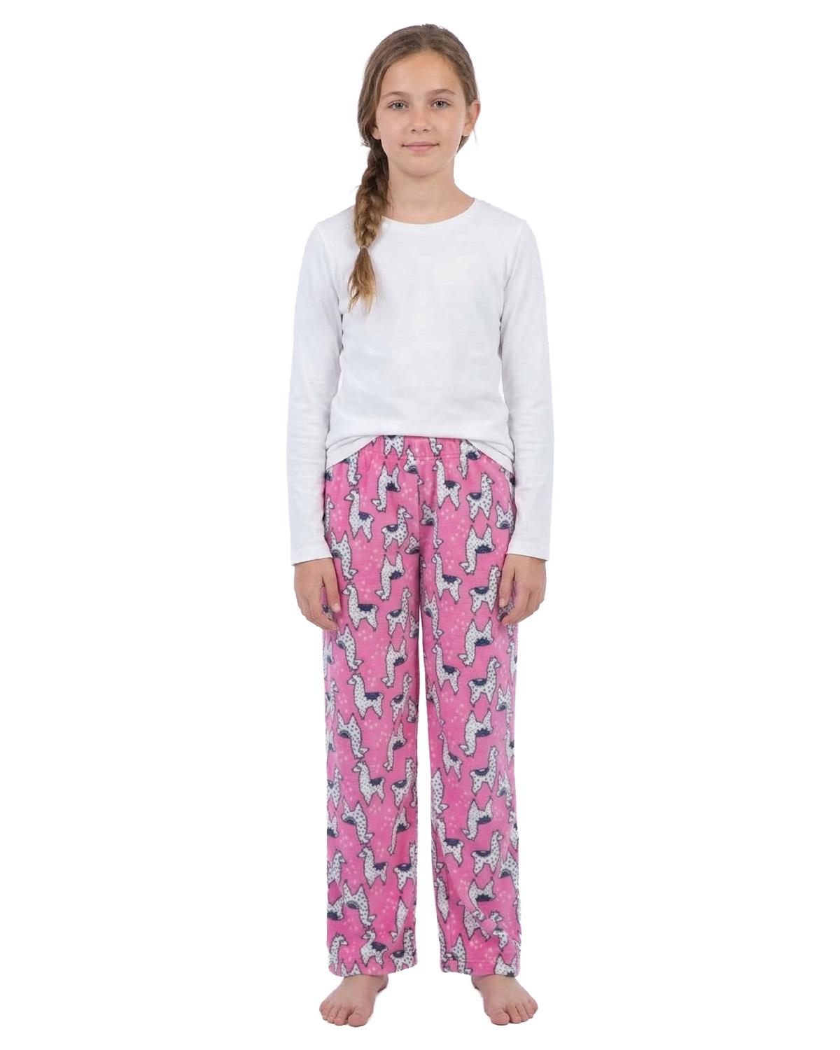 Girls All Over Print Fleece Lounge Pants