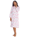 Countess Christie Womens Long Sleeve Floral Cotton Nightie