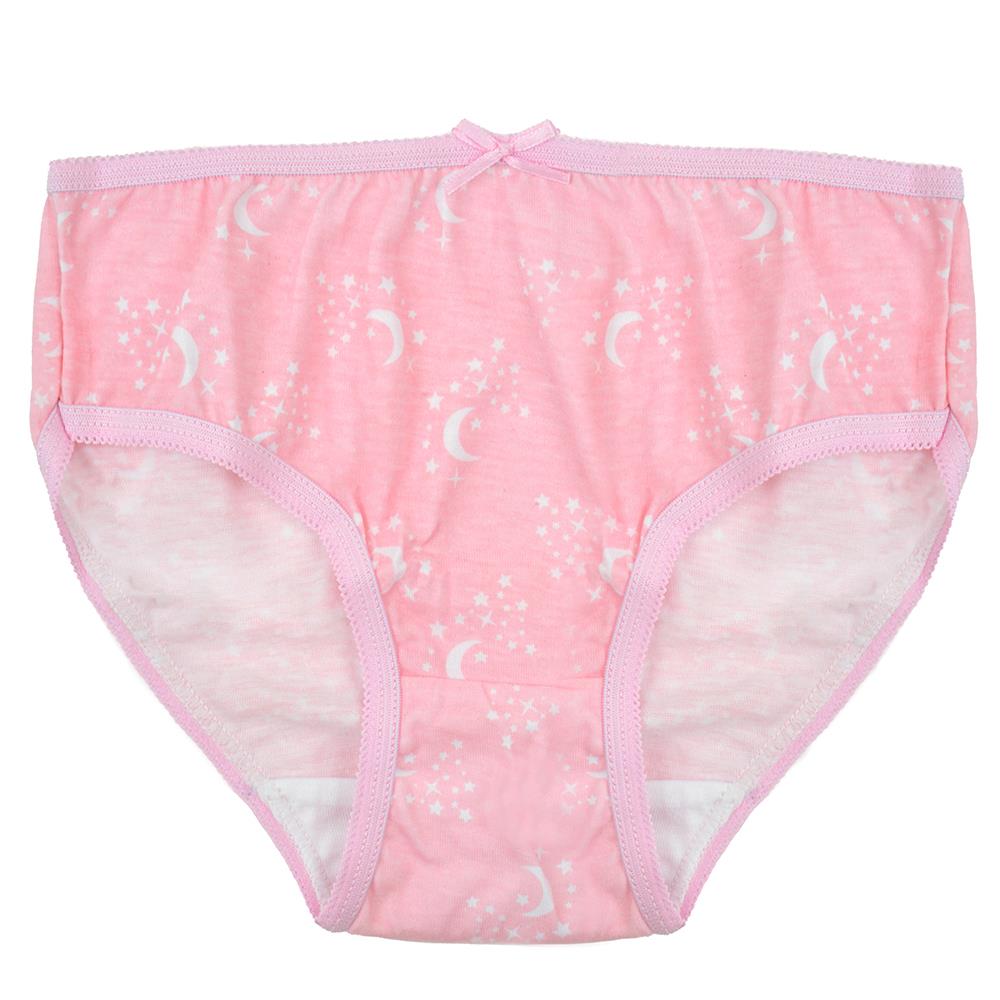 Tom Franks Girls 7 Pack Moon & Stars Knickers