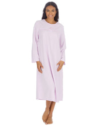 Countess Christie Womens Micro Fleece Long Sleeve Nightie