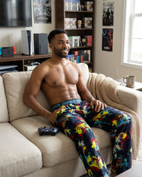 Cargo Bay Mens Fleece Gamer Lounge Pants