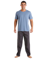 Haigman Mens Cotton Rich Short Sleeve Pyjamas