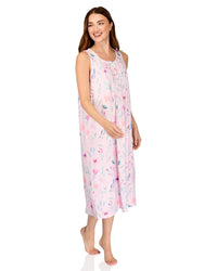 La Marquise Womens 'Watercolours' Sleeveless Nightie
