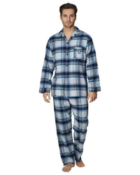 Haigman Mens Brushed 100% Cotton Pyjamas