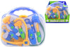 Kids Pretend Play Set Doctor Kit OR Tool Kit in Carry Case, Role Play Toy