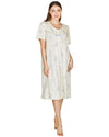 La Marquise Womens 'Floral Breeze' Short Sleeve Nightie