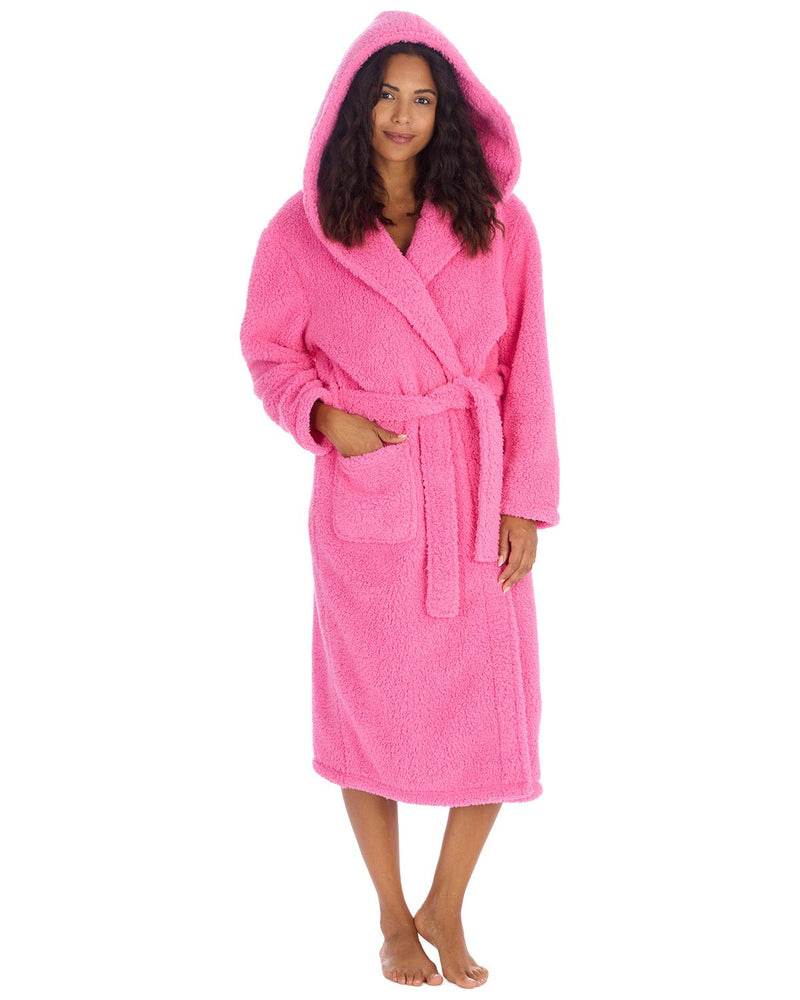 Forever Dreaming Womens Borg Dressing Gown