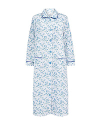 La Marquise Womens 'Moonlit Tulip' Mock Quilt Button Robe