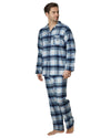 Haigman Mens Brushed 100% Cotton Pyjamas
