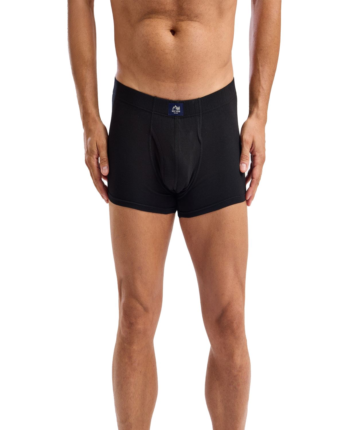 West Ridge Mens 3 Pack Cotton Rich Trunks
