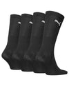 Puma Unisex 4 Pack Regular Crew Socks