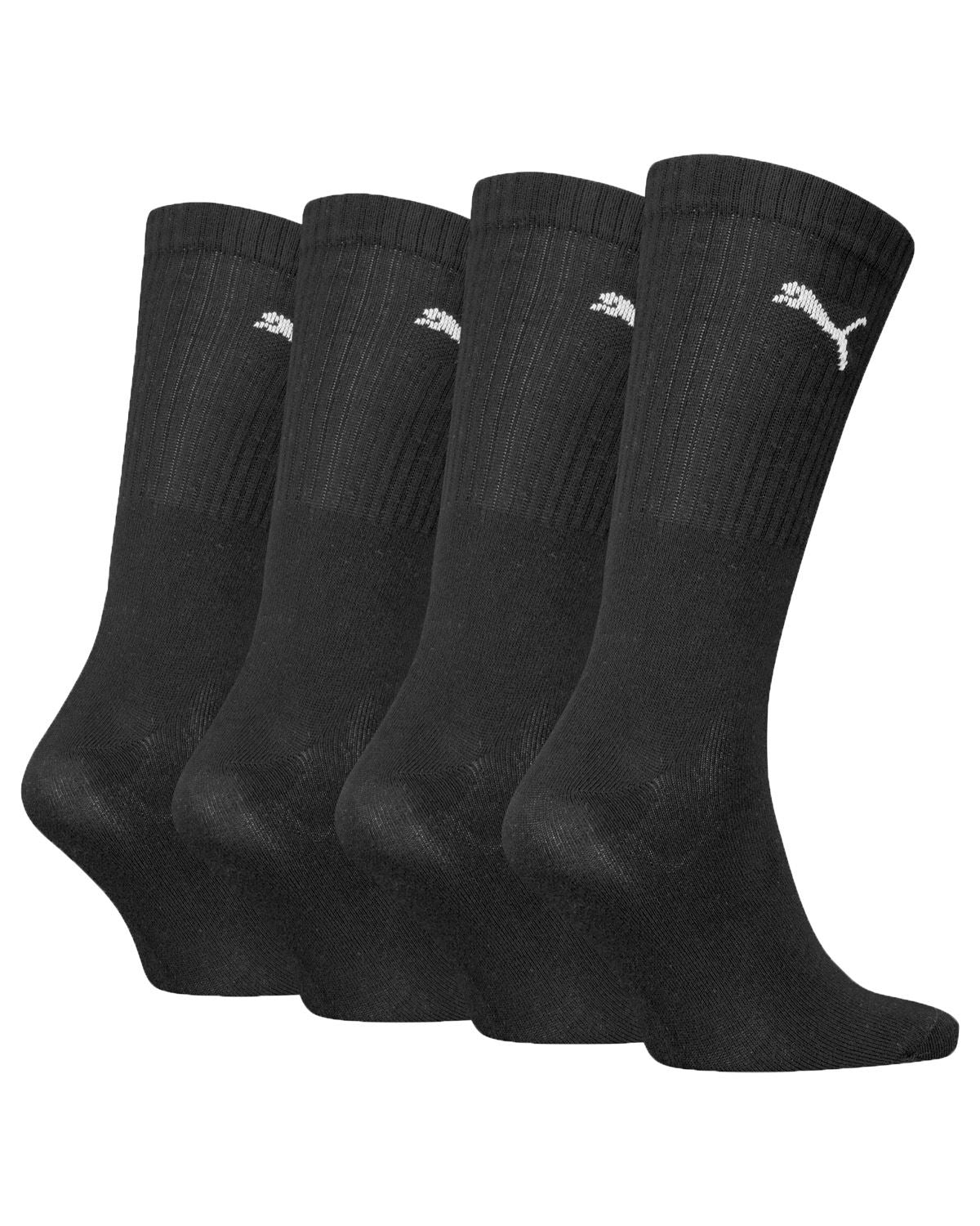 Puma Unisex 4 Pack Regular Crew Socks