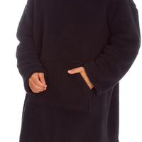 Huggable Mens Borg Fleece Oversized Hoodie