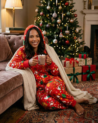 Huggable Adults Fleece Christmas Onesie